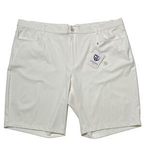Graham Luxe Men’s Wren‎ Golf Performance Stretch Shorts Bright White Sz 44 NWT